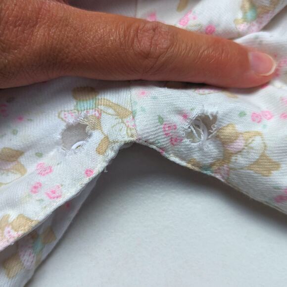 Vintage Romper Baby Girls Size 6-9m Pink Ballerina Puffy - Picture 6 of 9